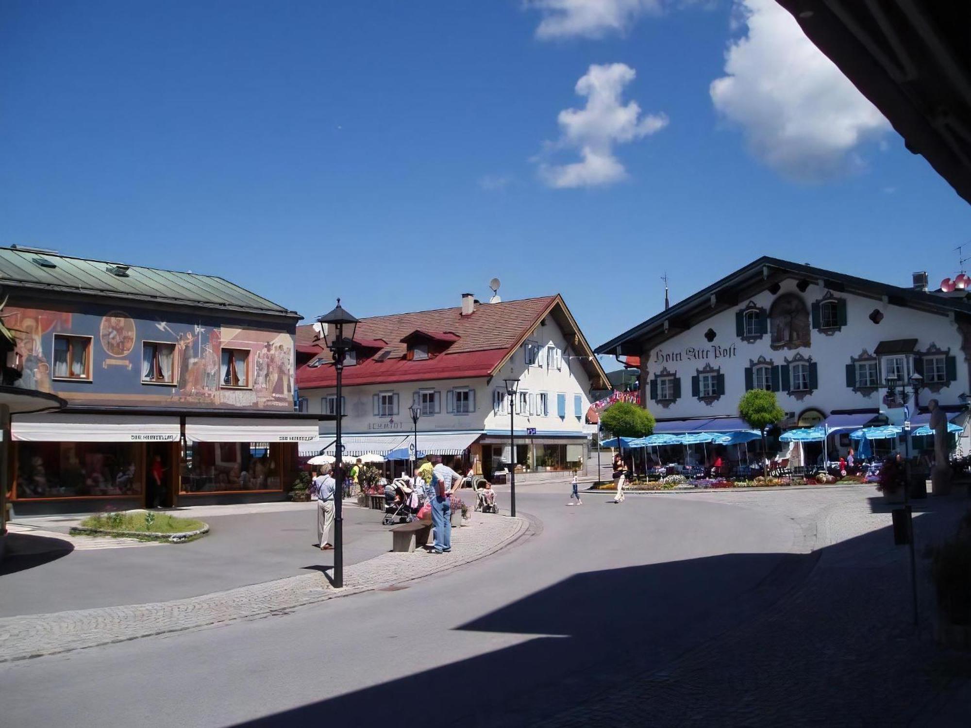 Komfortable Ferienwohnung In Bad Bayersoien Luaran gambar