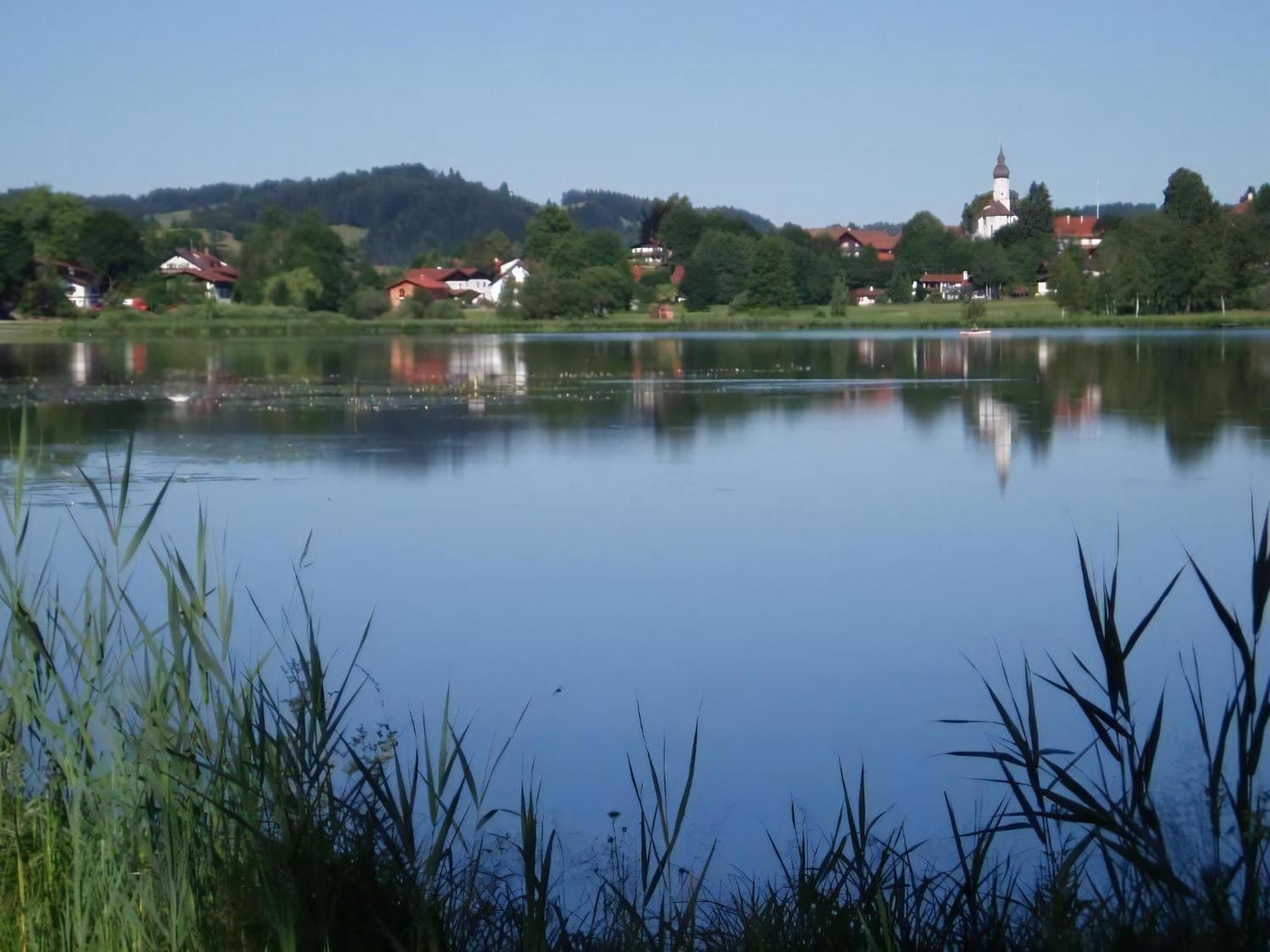 Komfortable Ferienwohnung In Bad Bayersoien Luaran gambar